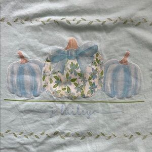 J. Bailey Floral Watercolor Pumpkin Graphic Tee